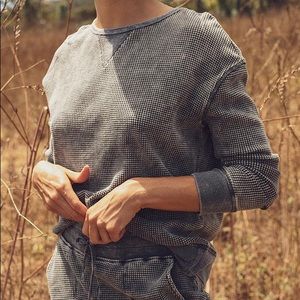 NWT mono b waffle knit lounge set